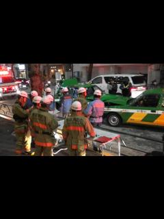 [画像][x]タクシー同士正面衝突事故 【2019.03.24】 - YouTube 余白なし