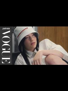 [画像][x]ビリー・アイリッシュ、人工知能からの質問に答える。| VOGUE JAPAN - YouTube 余白なし