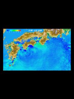 [画像][x]南海トラフM9巨大地震の津波シミュレーション（C11) - YouTube 余白なし