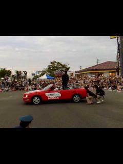 [画像][x]北村一輝さん。天地人パレードに現る。（謙信公祭にて） - YouTube 余白なし
