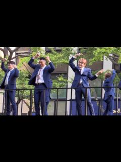 [画像][x]GENERATIONS 御堂筋ランウェイ 2023.11.3 大阪/パレード/EXILE TRIBE - YouTube 余白なし