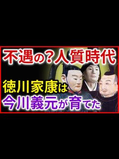 [画像][x]徳川家康の人質時代 教育、元服、改名 今川義元、戦国の名軍師・太原雪斎との出会いがその後の運命を変えた「早わかり歴史授業37 徳川家康シリーズ ... 余白なし