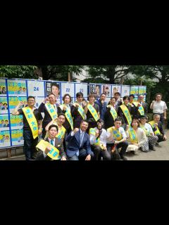 [画像][x]東京都知事選挙候補者一言インタビュー - YouTube 余白なし