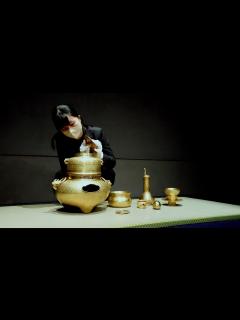 [画像][x]秀吉ゆかり？黄金の茶道具 - YouTube 余白なし