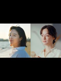 [画像][x]あいみょん CM初書き下ろし楽曲！清野菜名×市川実日子が美を育てる／資生堂CM＋メイキング - YouTube 余白なし