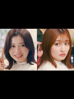 [画像][x]吉川愛&桜田ひより、プライベートも仲良しで息ピッタリ！ホットペッパービューティーCM - YouTube 余白なし