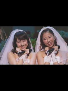 [画像][x]ももたまい(百田夏菜子 玉井詩織) “いつか君が” 〜オバマ大統領(お笑い芸人ノッチ)の御祝いの挨拶 fromももたまい婚 - YouTube 余白なし