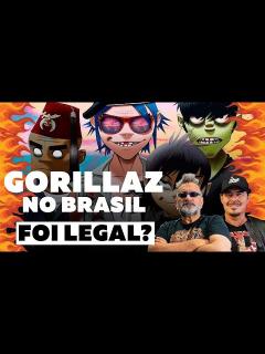 [画像][x]Gorillaz - Brasil 2022 - Nossa Opinião - YouTube 余白なし