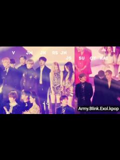 [画像][x]BTS x BLACKPINK x EXO Best Moments #2 - YouTube 余白なし