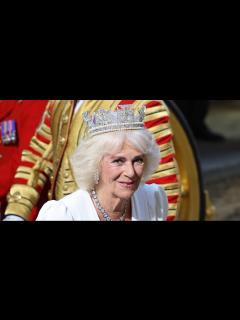 [画像][x]カミラ王妃、77歳の誕生日に「ステート・ダイアデム」ティアラを着用 余白なし