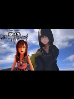 [画像][x]カイリ(セミロング)VSシオン 終わりの世界【キングダムハーツIII MOD 余白なし