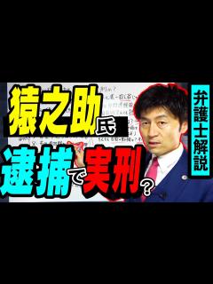[画像][x]【市川猿之助氏 なぜ殺人罪で逮捕できない？実刑の可能性？】自殺ほう助罪で逮捕と今後の展開について弁護士解説 - YouTube 余白なし