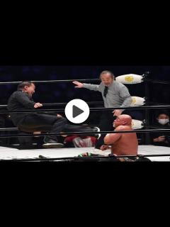 [画像][x]武藤敬司VS蝶野正洋, 試合結果 武藤敬司引退試合, 2023 - YouTube 余白なし