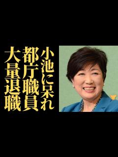 [画像][x]【小池百合子】都庁職員の過酷な現実 大量退職で崩壊に向かう東京都【東京都知事選挙】 - YouTube 余白なし