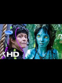 [画像][x]AVATAR 2: The Way of Water "Sigourney Weaver Plays The 14 Year Old Kiri ... 余白なし