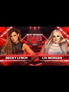 [画像][x]Becky Lynch vs Liv Morgan (2/2) | WWE RAW 03/11/24 - YouTube 余白なし