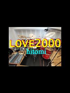 [画像][x]LOVE2000 hitomi 「ドラム」 高橋尚子 - YouTube 余白なし