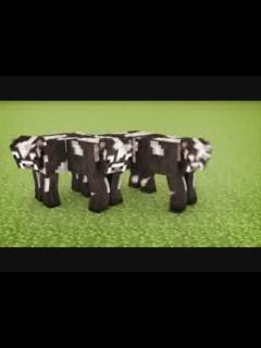 [画像][x]Minecraft Cows & Minecraft Cows & Minecraft Cows (tuvideo.matiasmx.com ... 余白なし