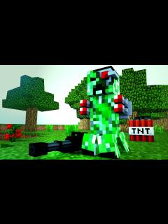 [画像][x]Minecraft: CREEPER ROBÔ! (Build Battle) - YouTube 余白なし