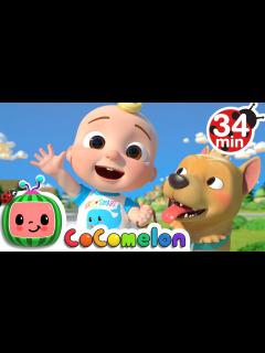 [画像][x]JJ Song + More Nursery Rhymes & Kids Songs - CoComelon - YouTube 余白なし