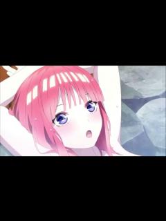 [画像][x]五等分の花嫁2期 中野ニ乃のお風呂シーン - YouTube 余白なし