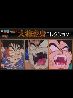 [画像][x]【ドラゴンボール】大猿変身コレクション【DRAGON BALL】 - YouTube 余白なし
