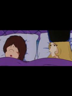 [画像][x]メーテル 鉄郎と一緒に寝る【銀河鉄道999】 - YouTube 余白なし