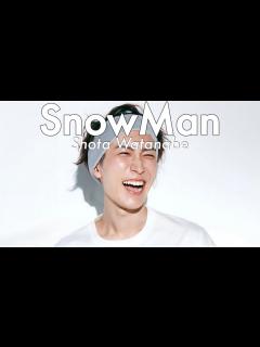 [画像][x]我らがメインボーカル | 渡辺翔太 | SnowMan - YouTube 余白なし