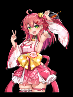 [画像][x]Anime Peeker and Stickers | Hololive | Miko - Otakuruma 余白なし