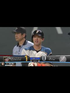[画像][x]守備も広角に打ち分ける打撃も！ 杉谷拳士が攻守で躍動！ - YouTube 余白なし