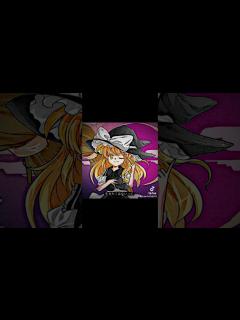 [画像][x]れいまりテンプレートお借りしてます!! #東方立ち絵改変 #博麗霊夢 #霧雨魔理沙 - YouTube 余白なし