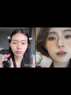 [画像][x]douyin makeup tutorial #34 | daily makeup | #douyin #makeuptutorial ... 余白なし