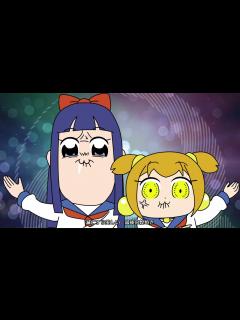 [画像][x]【ポプテピピック13話OP】last sparkle -Planet Orange Mix- feat.korumi【フルで歌った ... 余白なし