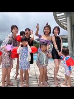 [画像][x]小田原旅行⑥プールがやっばよすぎた！/ママ友と旅行ノーストレスすぎた件 | バブリーたまみオフィシャルBLOGママ集合！「LOVE戦友♡ ... 余白なし