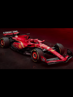 [画像][x]Ferrari reveal striking new 2024 Formula 1 car, the SF-24, as they aim ... 余白なし