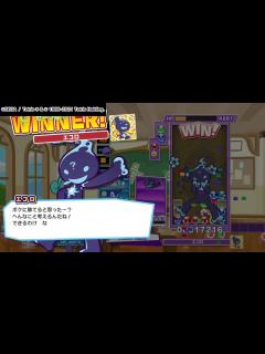 [画像][x]【ぷよぷよテトリス2】ソニック(敗北)→ソニック→あやしいクルーク→エコロ(敗北)【ひとりでボス戦・超激辛】 - YouTube 余白なし