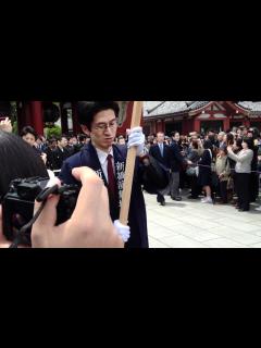[画像][x]二代目猿翁 四代目猿之助 九代目中車 五代目團子襲名披露お練り - YouTube 余白なし