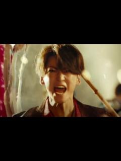 [画像][x]『亀梨和也』CM ヤクルト タフマンシリーズ「手筒花火」 - YouTube 余白なし
