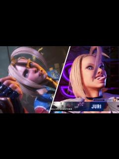 [画像][x]キャミィに「ジュリ」を憑依させたら、とんでもない事になった If you let Cammy possess Juri, you're in ... 余白なし