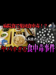 [画像][x]【ゆっくり解説】入院先で集団感染！？本当にあったヤバい食中毒事件5選 - YouTube 余白なし