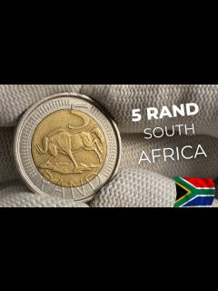 [画像][x]Rare 5 Rand Coin of 2005 Unveiled! | Exploring the Beauty of South ... 余白なし