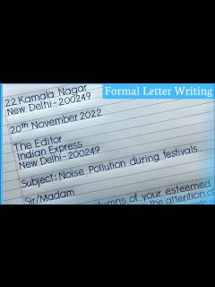 [画像][x]Letter writing in English | Formal letter writing | Letter to editor ... 余白なし