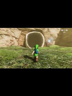 [画像][x]『ゼルダの伝説 時のオカリナのスーパーグラフィック』ハイラルのコキリの森UNREAL ENGINE 4 - YouTube 余白なし
