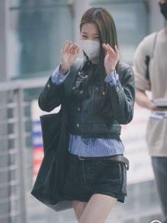 [画像][x]장원영 출국::짱공유-연예인 余白なし