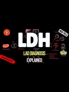 [画像][x]LACTATE DEHYDROGENASE Clinical significance Why LDH increase ? - YouTube 余白なし