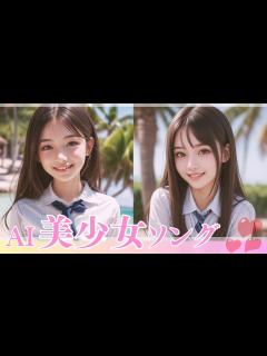 [画像][x]AI美少女【126】キラキラ輝く毎日 #美少女 #aigirl #制服 #アニメ #画像生成AI #sunoai #音楽 #song #癒し ... 余白なし