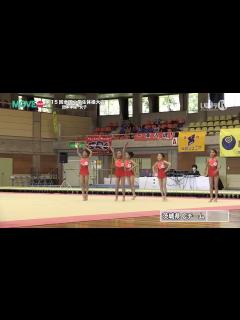 [画像][x]全国体操小学生大会 団体体操・女子ダイジェスト - 動画 Dailymotion 余白なし