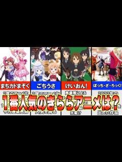 [画像][x]【きららアニメ】1位は超人気な音楽作品！？視聴者が選ぶ『きららアニメ人気ランキング』TOP20【まんがタイムきらら】 - YouTube 余白なし