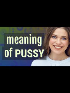 [画像][x]Pussy | meaning of Pussy - YouTube 余白なし