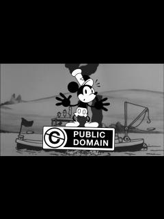 [画像][x]So, Steamboat Willie is in Public Domain and… - YouTube 余白なし